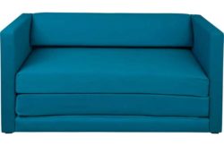 HOME Polly Fabric Sofa Bed - Teal
